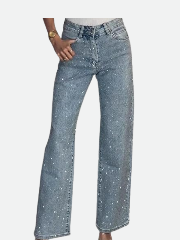 Sparkly Rhinestone Jeans