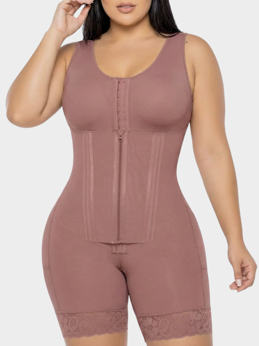 Double Compression Breathable Body Shaper