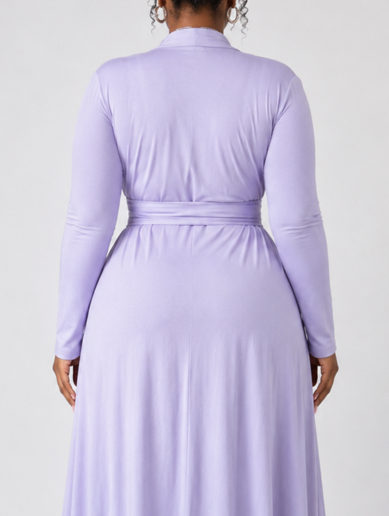 LuxeDrape Cozy Wrap Maxi