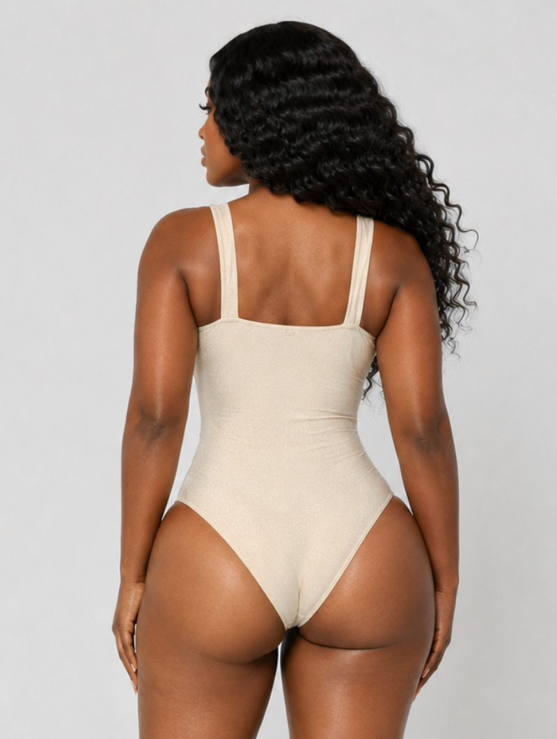 Champagne Pearl Bustier Set