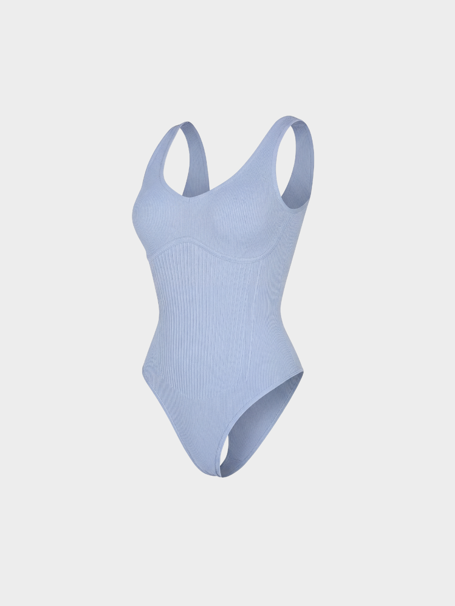 Slimming V-Neck Bodysuit