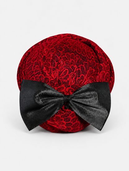 Lace Bow Hair Wrap