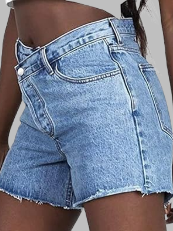 Curvy Denim Shorts