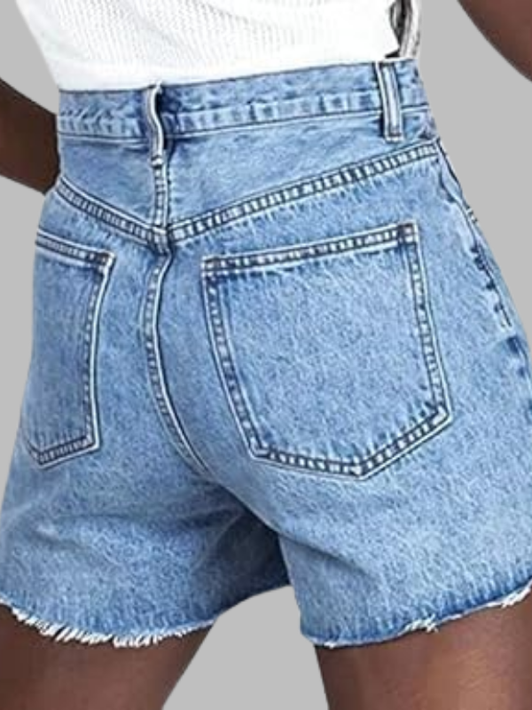 Curvy Denim Shorts