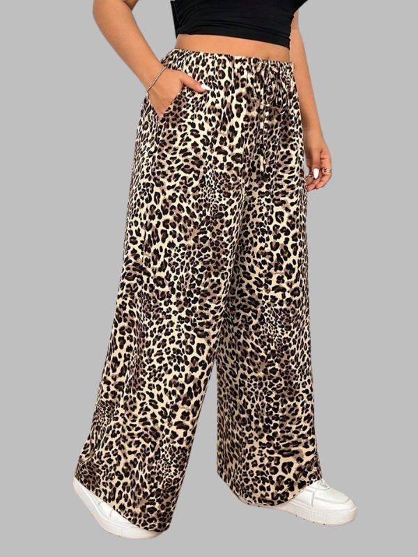 Soft Stretch Leopard Pants