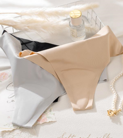 Seamless No-Embarrassment Thongs