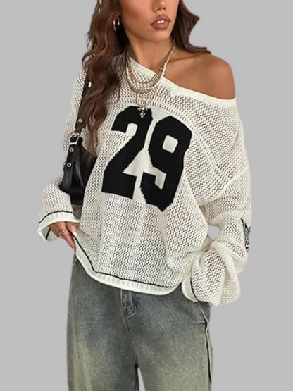 Retro Knitwear Cover-Up