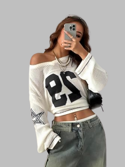 Retro Knitwear Cover-Up