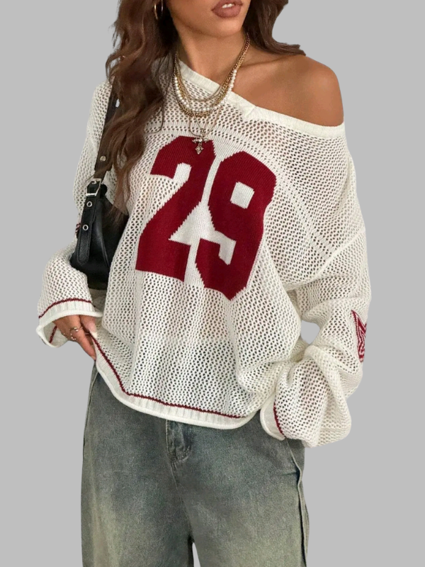 Retro Knitwear Cover-Up