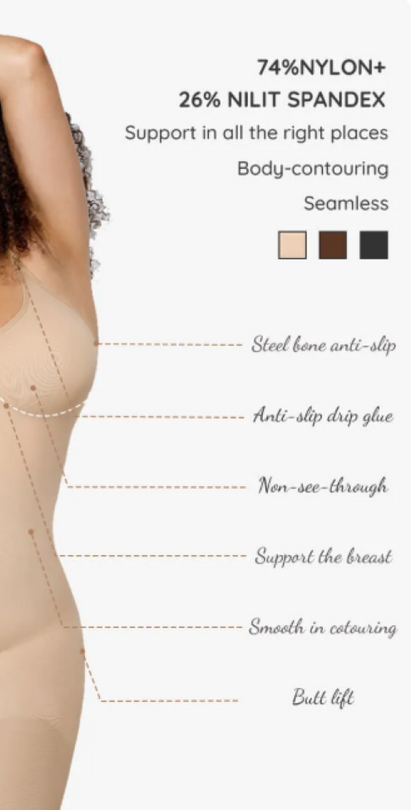 Seamless Full Body Shaper