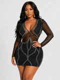 Radiant Criss-Cross Bodycon