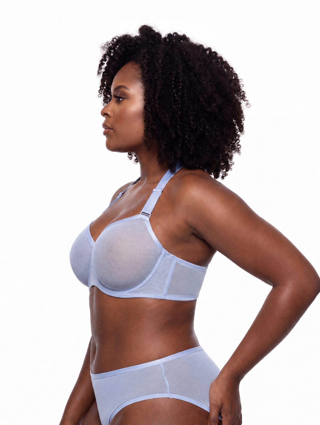 Sheer Mesh Bra