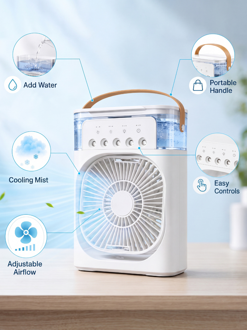 GlacierMist Air Cooler