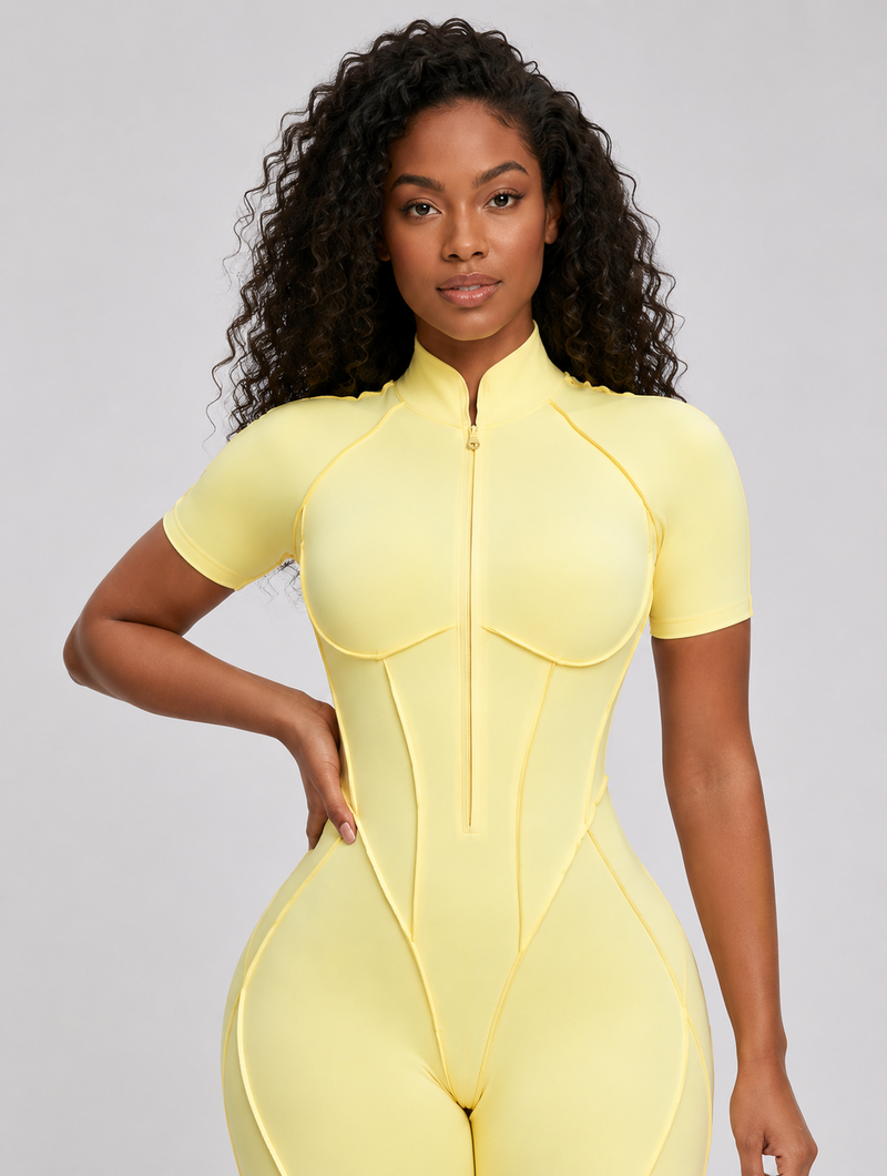 Contour Cutout Active Romper