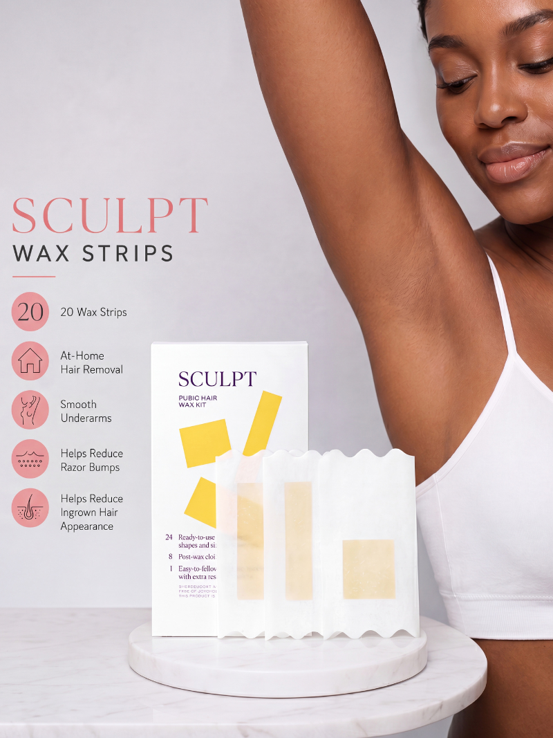 Ingrown-Free Pubic Wax Kit