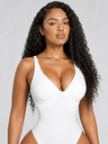 Snatched V-Neck Thong Shaper