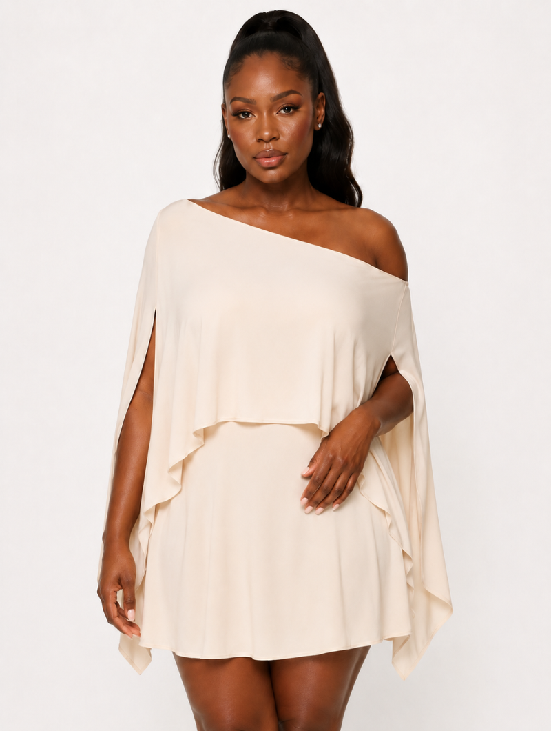 One Shoulder Skort Set