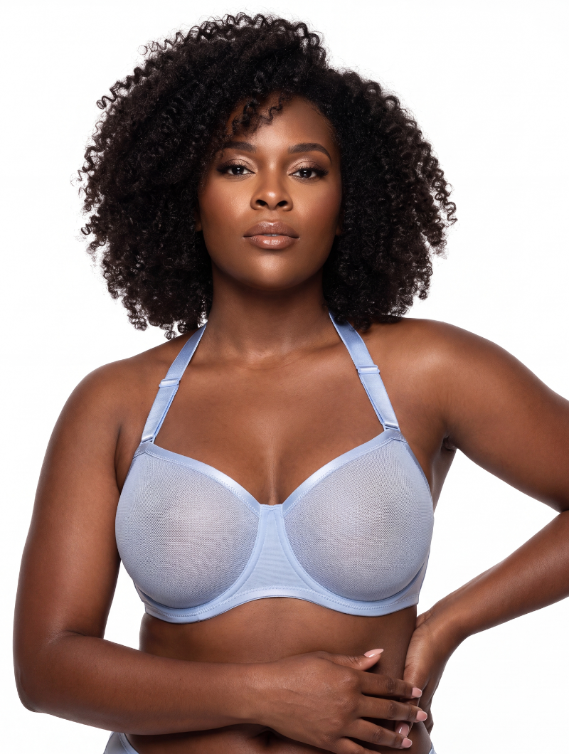 Sheer Mesh Bra
