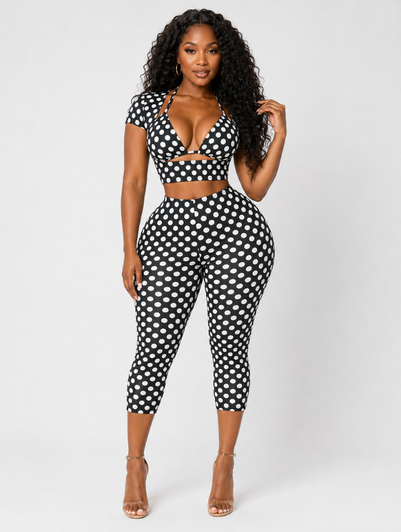 Retro Polka Dot Trio