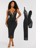 Lace Trim Shaper Dress