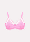 Mermaid Scales Lace  Unlined Bra