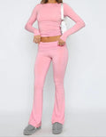 Chic Crop & Flare Set