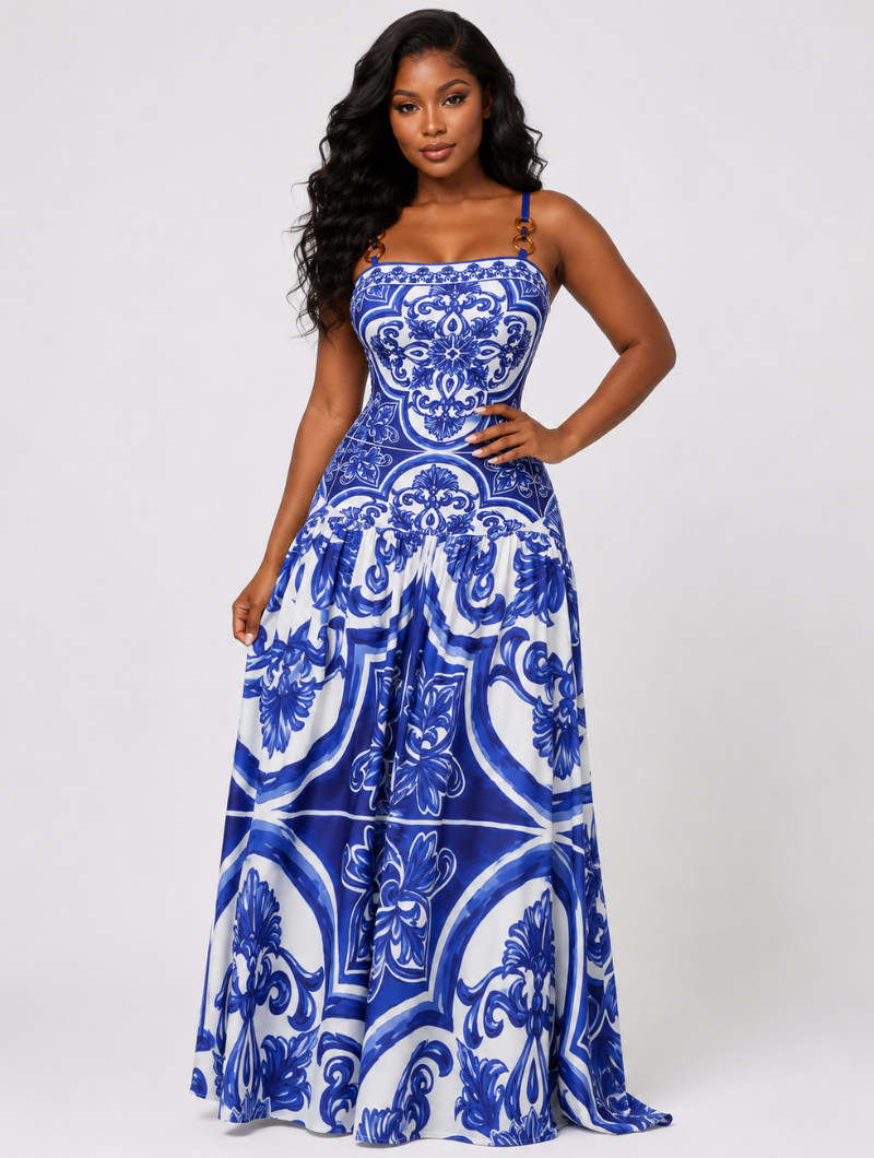 Blue Porcelain Resort Set