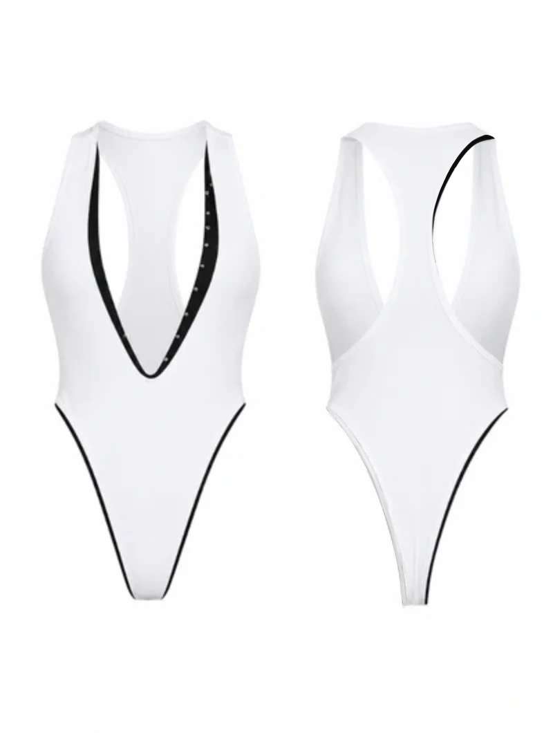 Monochrome Plunge Cutout Duo
