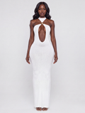 Seashell Ring Halter Maxi