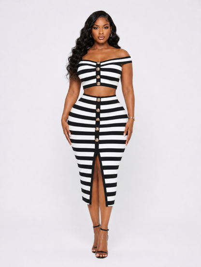 Riviera Stripe Bandage Set