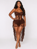 Enchanted Lace Hi-Lo Dress