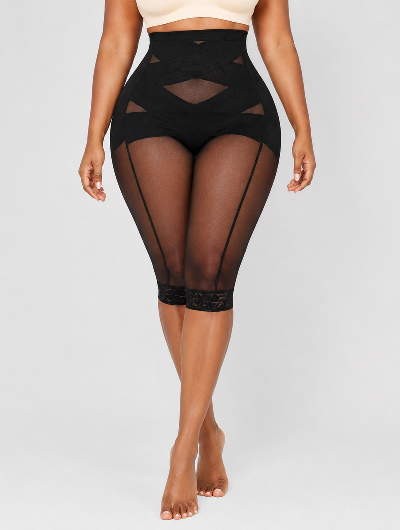High-Waist Mesh Sculptor