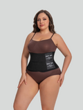 Mesh breathable waist trainer