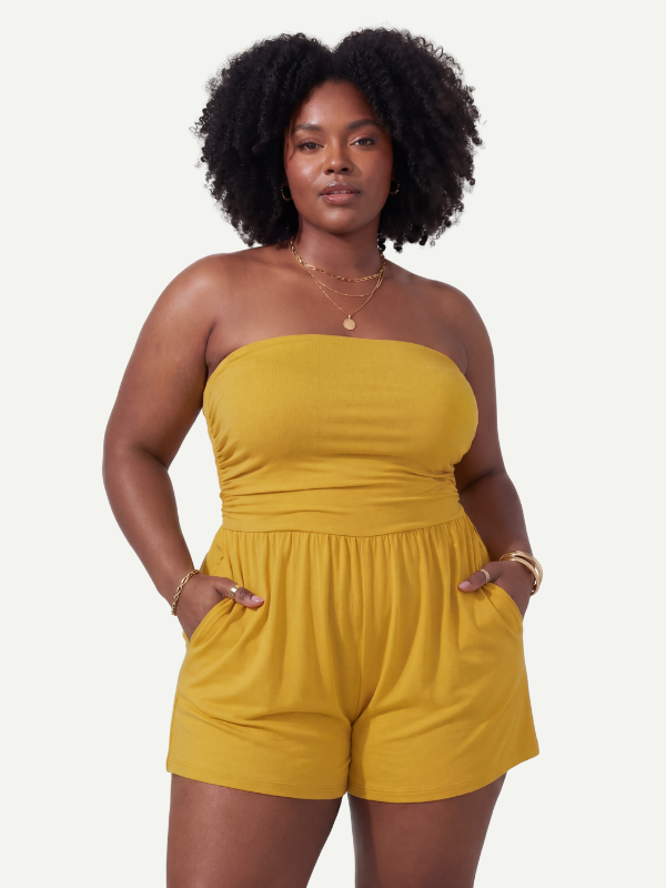 Island Ruffle Romper