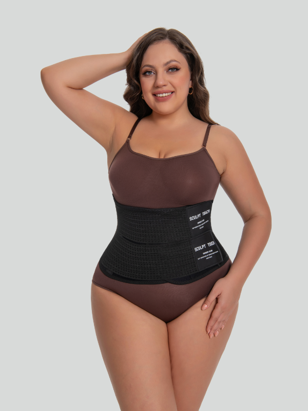 Mesh breathable waist trainer