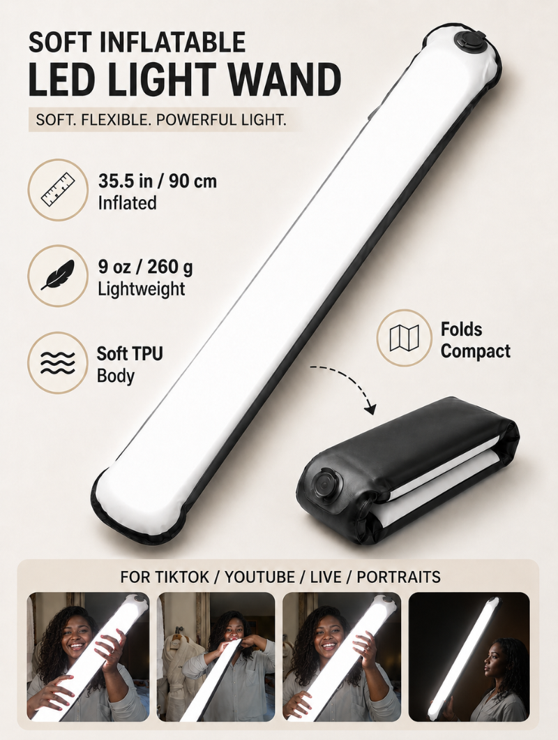 Inflatable LED Tube Light