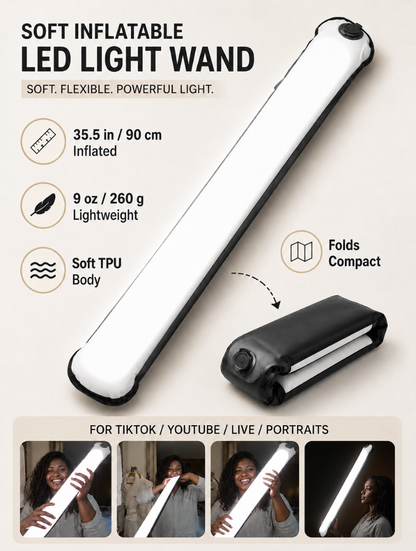 Inflatable LED Tube Light