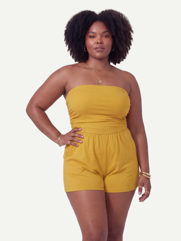Island Ruffle Romper
