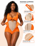 Built-In Corset Shaping Swimsuit