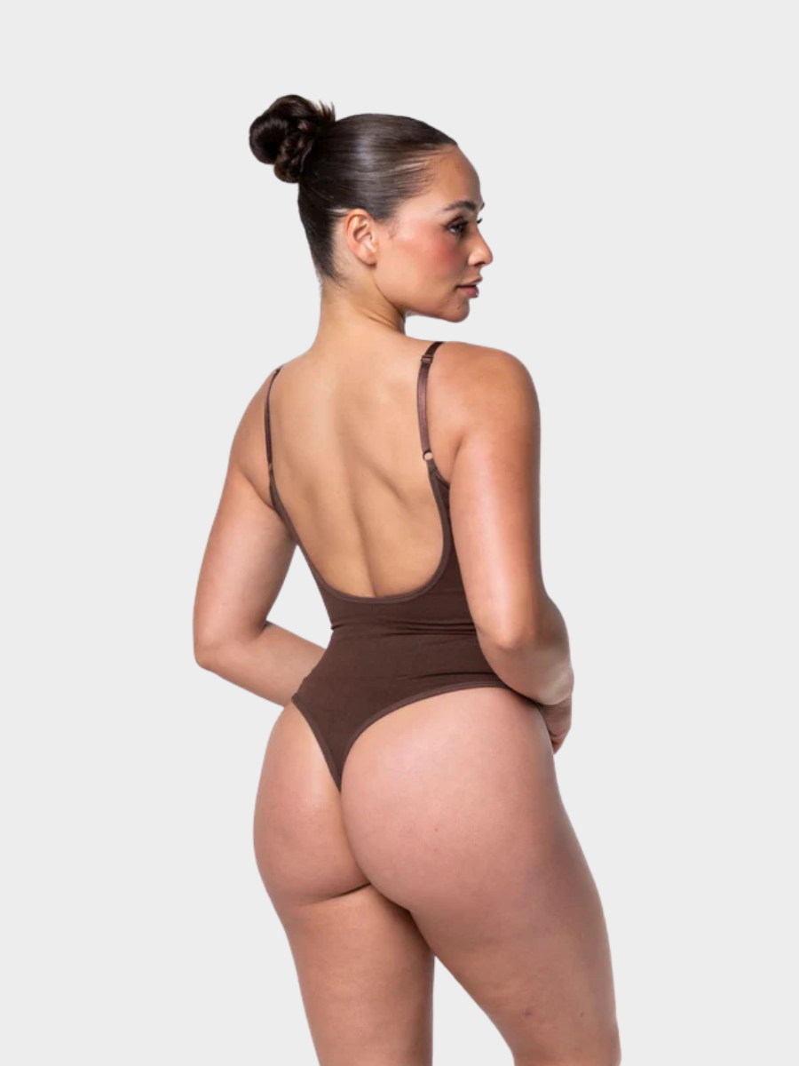 Sculpting Low Back Thong Bodysuit