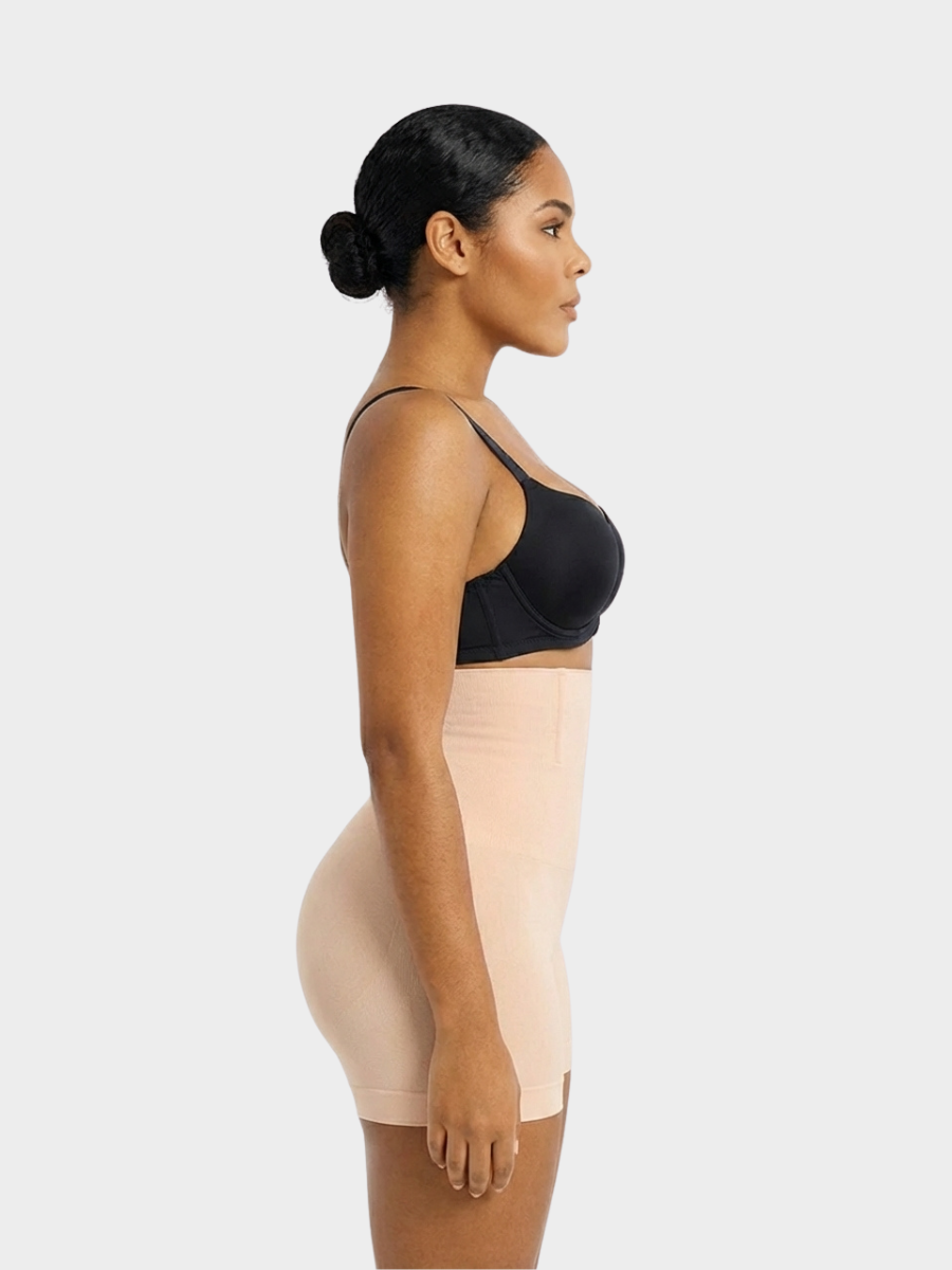 High-Waist Shaping Shorts