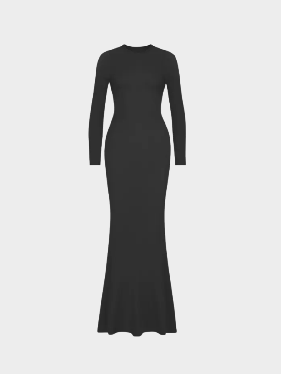High-Stretch Sculpt Maxi Dress