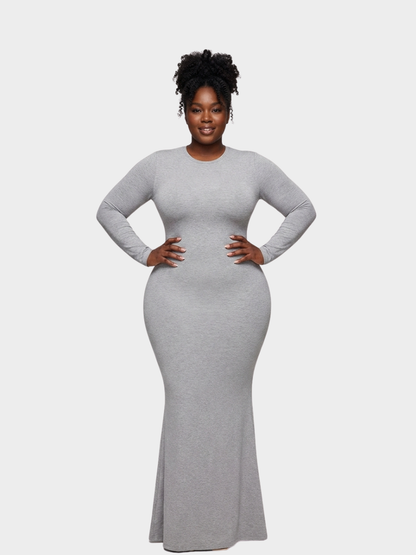 High-Stretch Sculpt Maxi Dress