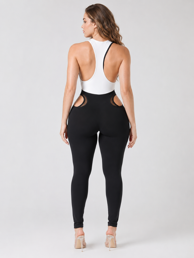Monochrome Plunge Cutout Duo