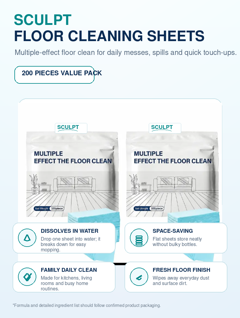 Quick-Dissolve Multi-Surface Cleaner