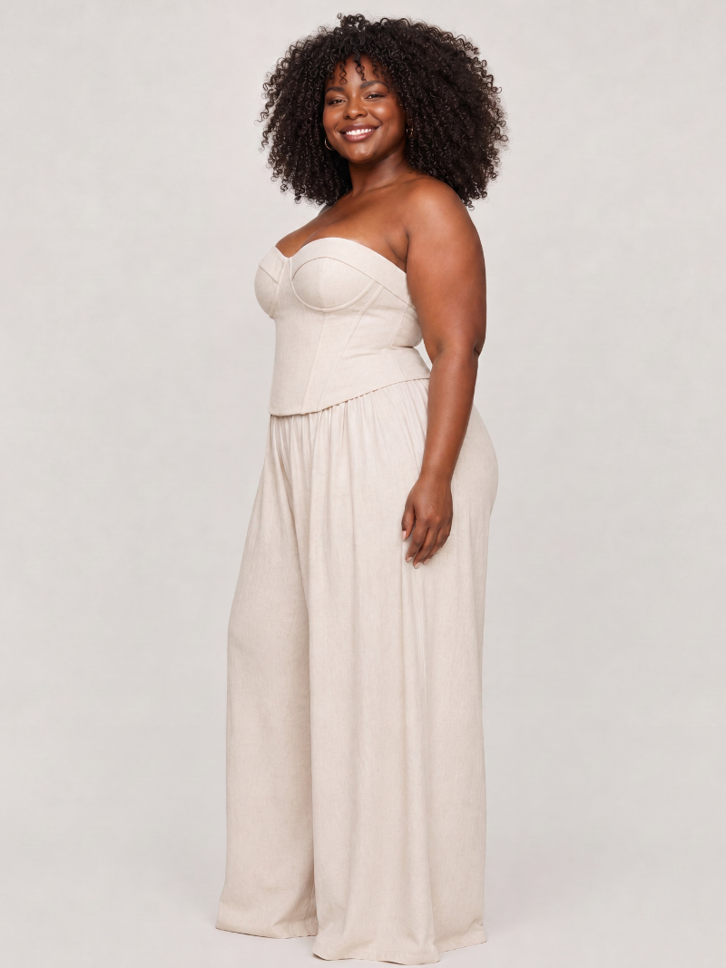 Zephyr Linen Palazzo