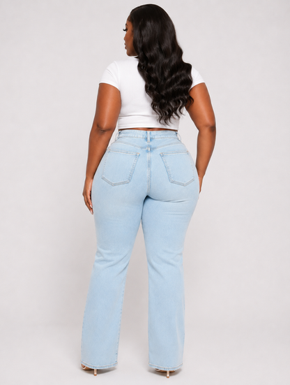Hourglass Curvy Wide Jeans