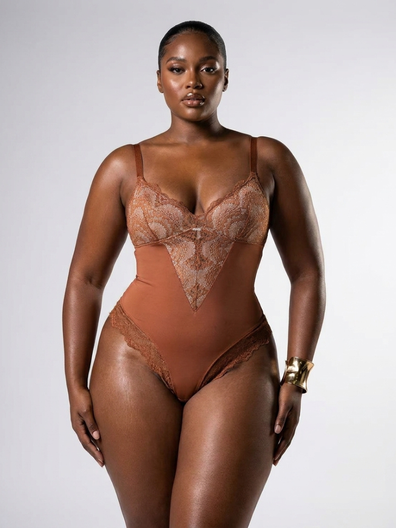 Half-Lace Detail Shapewear