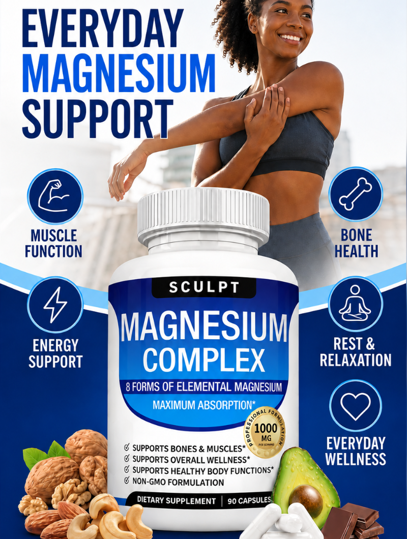 Sculpt 8-Form Magnesium Complex