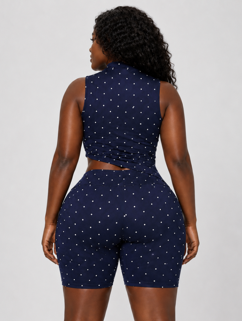 Asymmetric Polka Dot Set